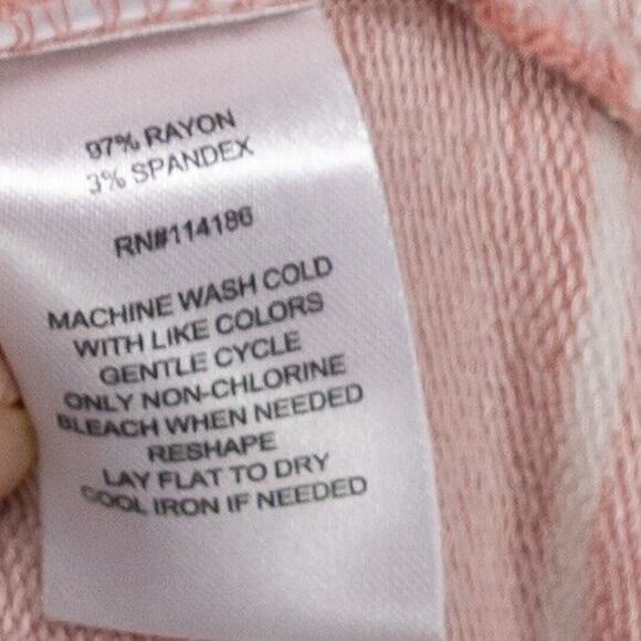 Women's XL Top PEYTON PRIMROSE Pink Oversized Long Sleeve Soft Rayon Sweater - Picture 4 of 4